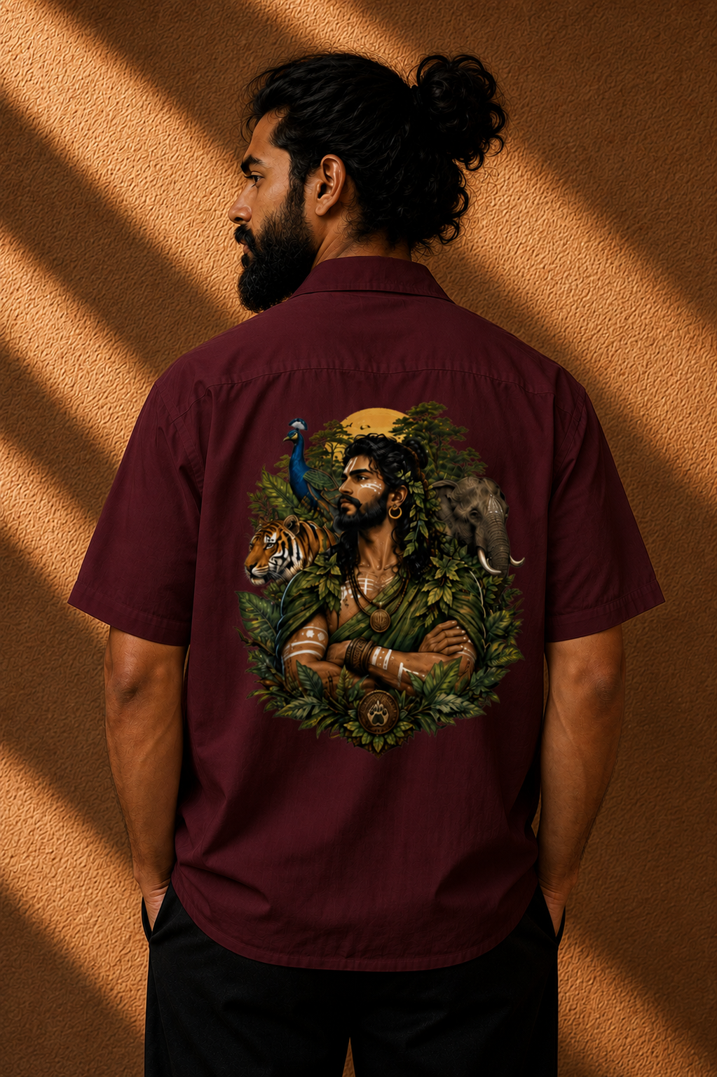 Forest Guardian Oversized Shirt