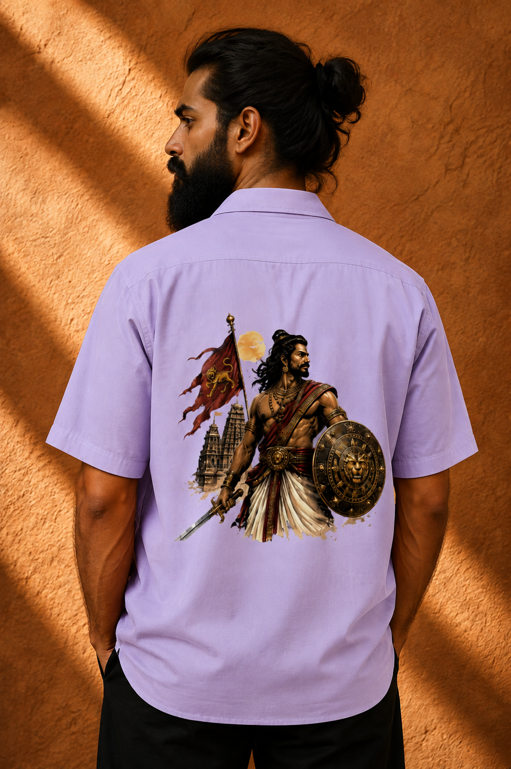 Chola Warrior Oversized Shirt