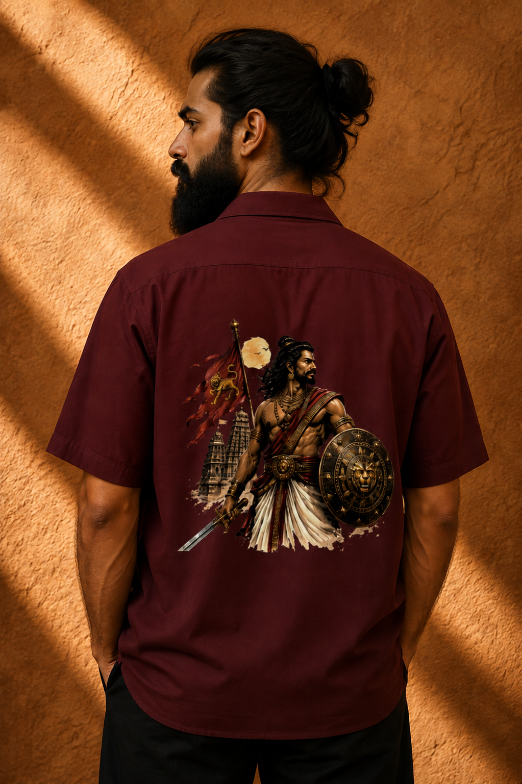 Chola Warrior Oversized Shirt