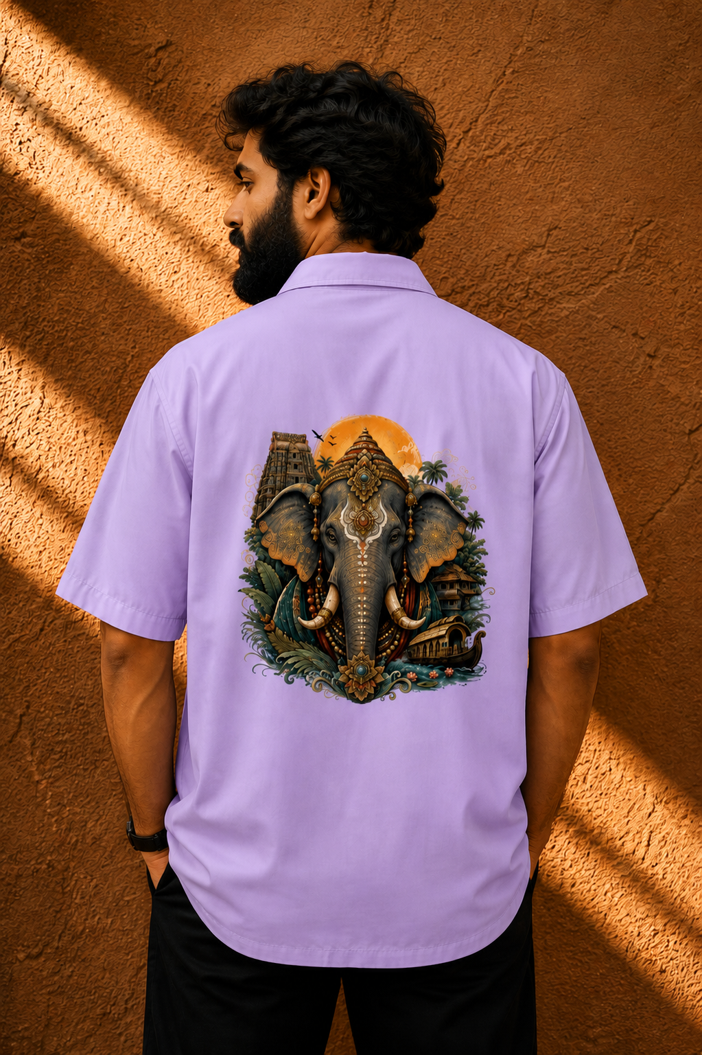 Elephant Guardian Oversized Shirt