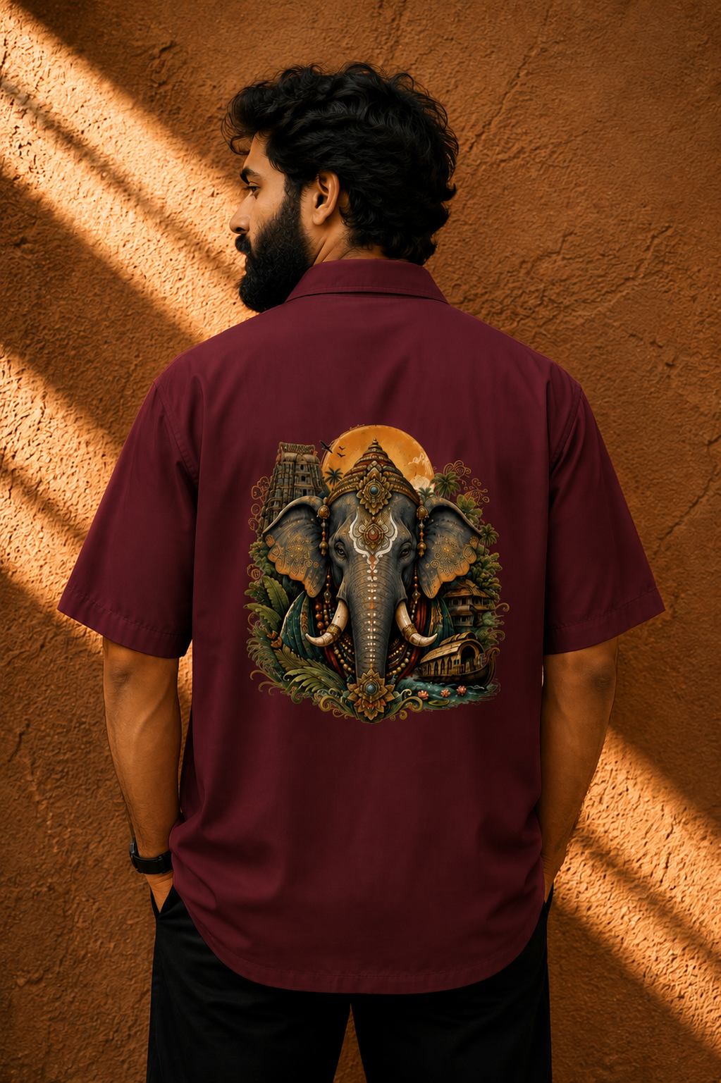 Elephant Guardian Oversized Shirt