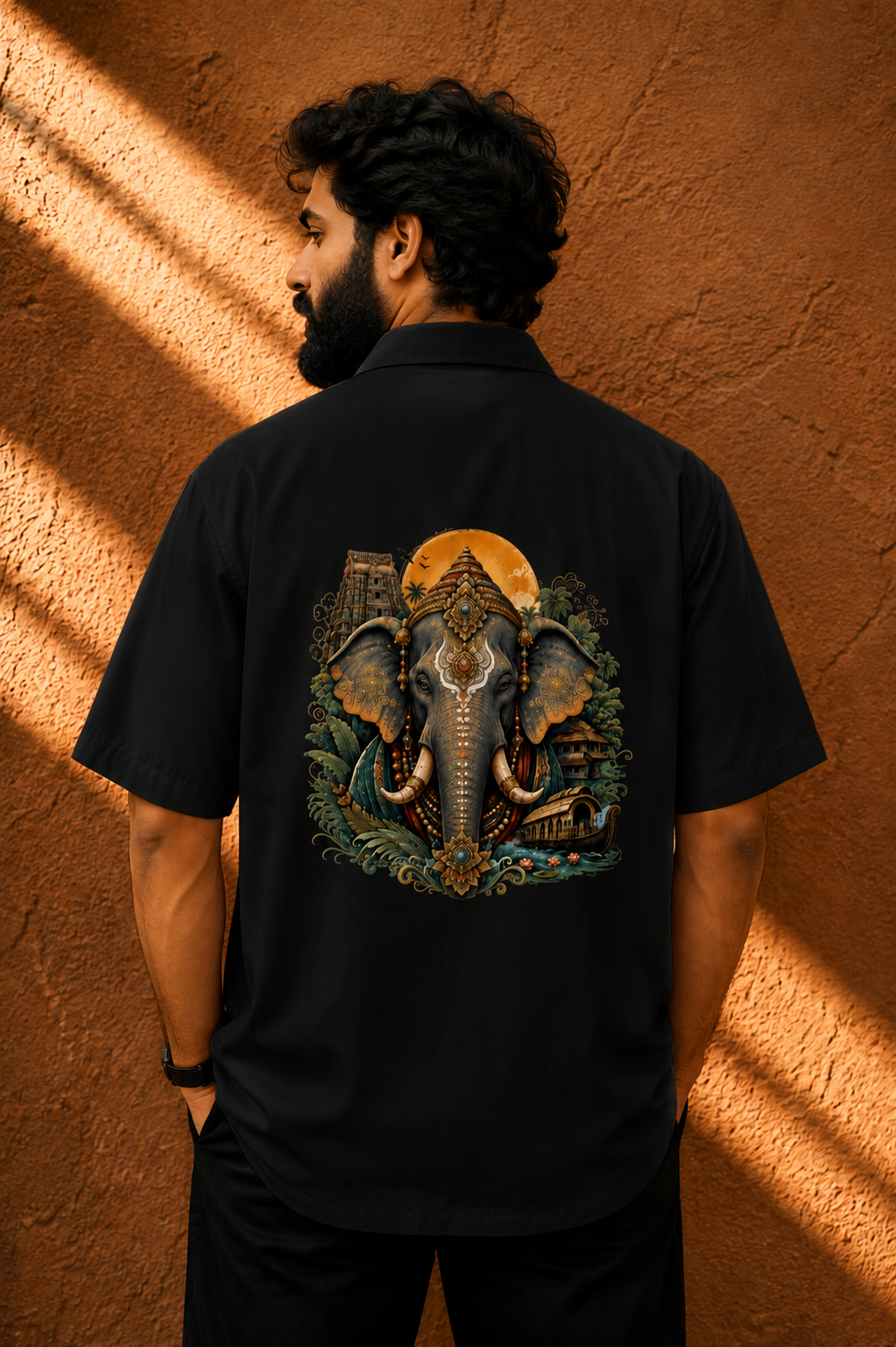 Elephant Guardian Oversized Shirt
