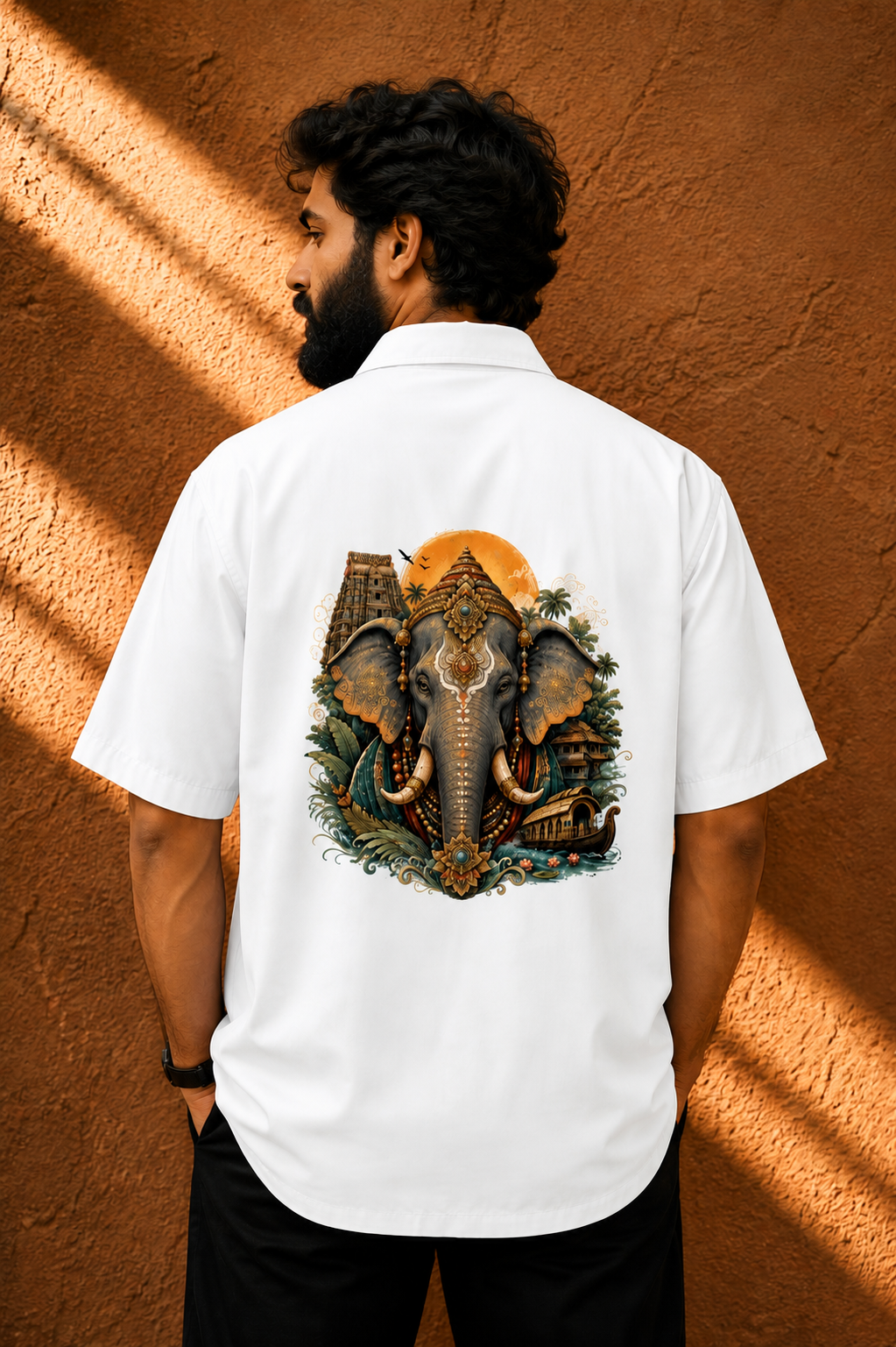 Elephant Guardian Oversized Shirt